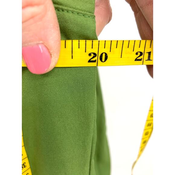 Vintage Nike Green Blue Windbreaker Jacket Full Zip with Kangaroo Pockets Size M - Picture 5 of 6